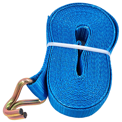 Stroppebånd med krok 9,5m - 5000kg.