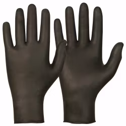 Engangshansker Svart Pudderfri Nitril 100pk - 114.880