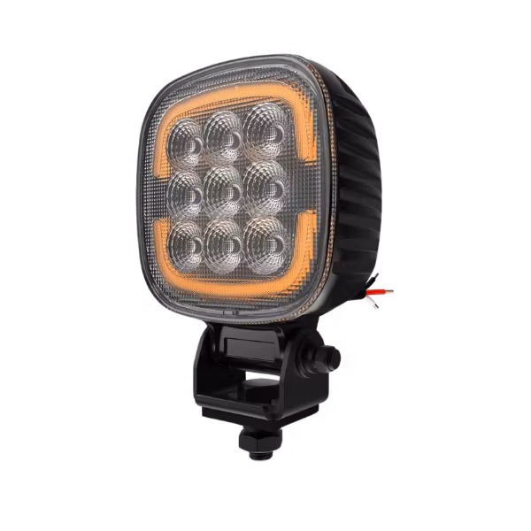 Briod Trio 45w arbeidslys med innebygget varsellys R65