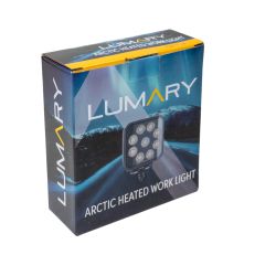 Lumary Arctic 60 arbeidslys med varme i glass