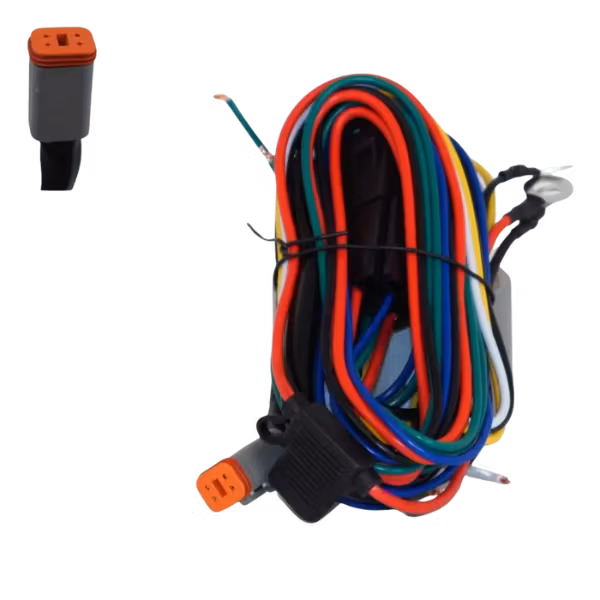 Kabelsett for ekstralys 1stk 4pin DT kontakt