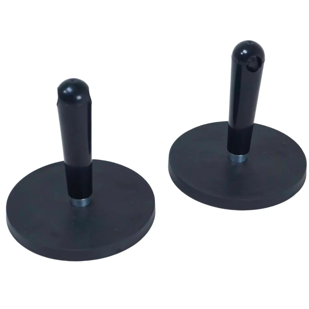 88mm magnet med håndtak for foliemontering, reklame etc, i par