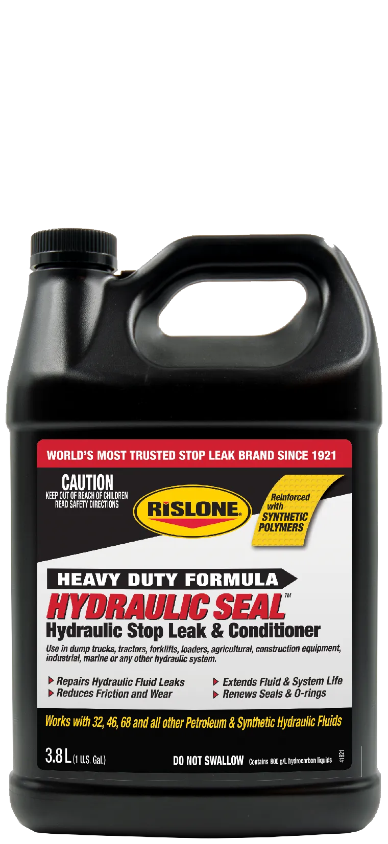 Rislone Lekkasje­stopper og systemfornyer for hydraulikk 3,8L - For store hyd.systemer