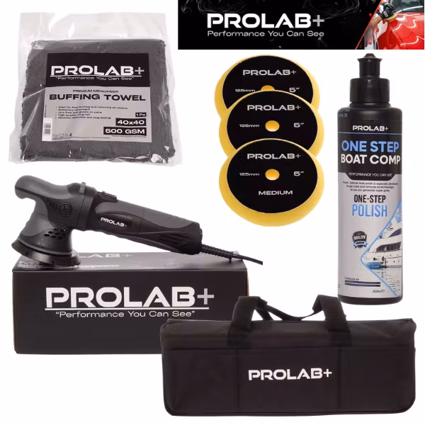 Prolab+ 1-stegs Polishpakke for båt