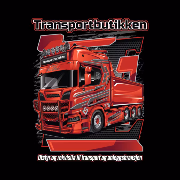Transportbutikken Scania T-skjorte - Premium