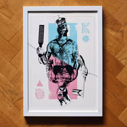 Art Print – King Kink / Queen Queer (Signerat!)
