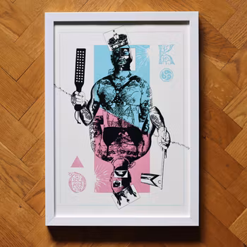 Art Print – King Kink / Queen Queer (Signerat!)