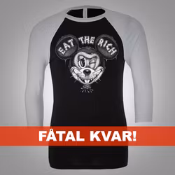 UNISEX – Eat the rich - BLK/WHT