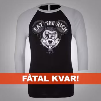 UNISEX – Eat the rich - BLK/WHT