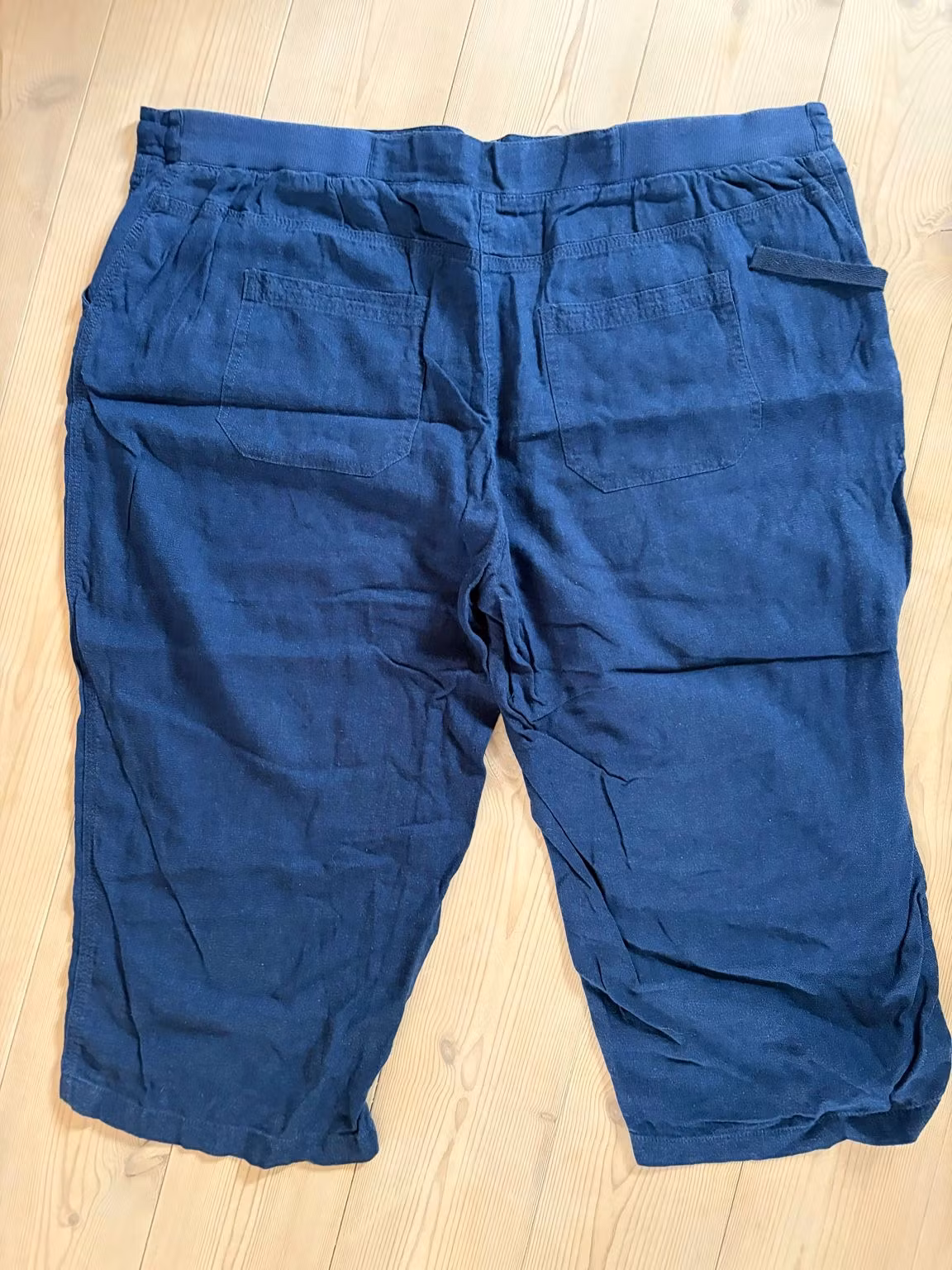 Coop blå capribukser str. 50 – originalfoto 4
