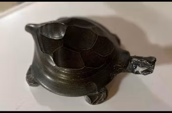 Skildpadde i keramik