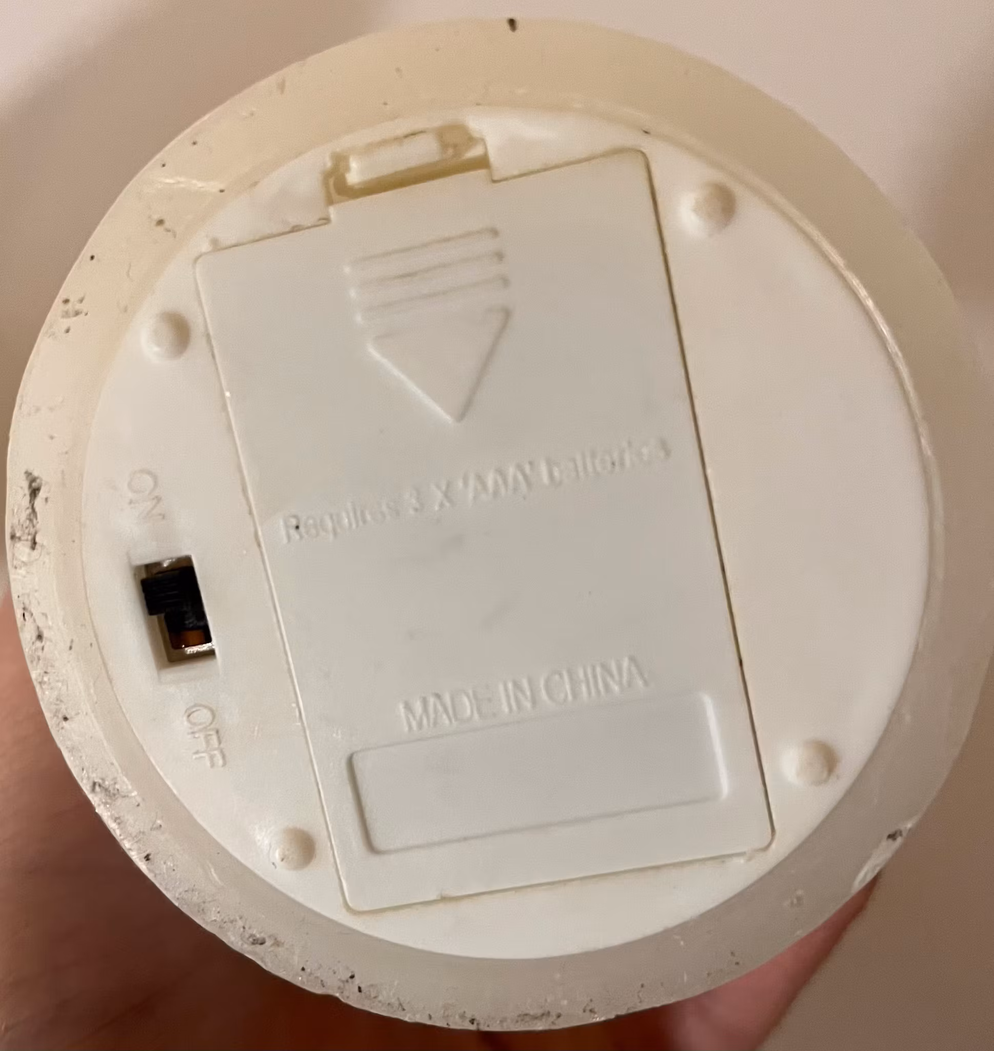 3 led lys med bevægende flamme inkl. fjernbetjening