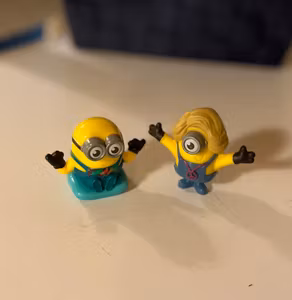 Minions figurer 2 stk.