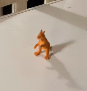 Kænguru - plast figur