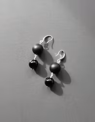 Sorte kugler - 4 cm