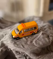 Servicebil med ladvogn - Siku
