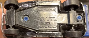 Matchbox A Ford 1979