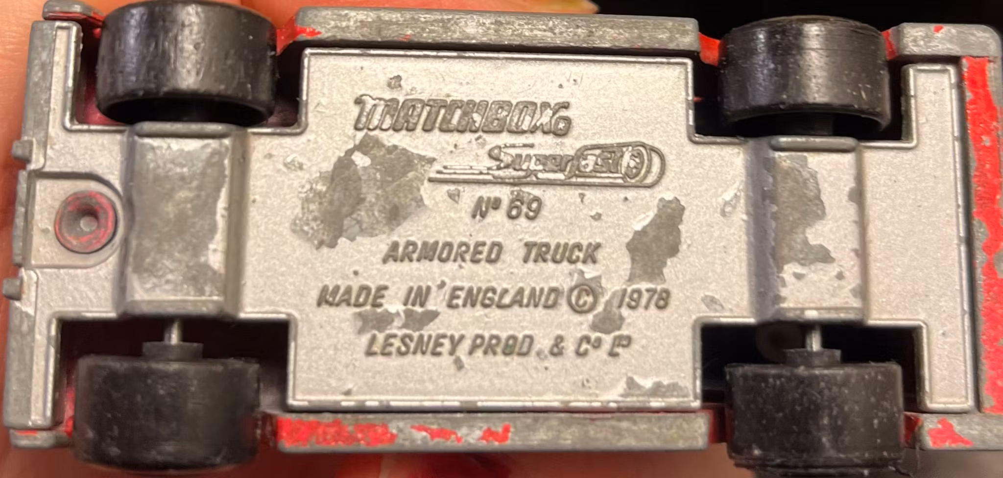 Matchbox no 69 Armored Truck