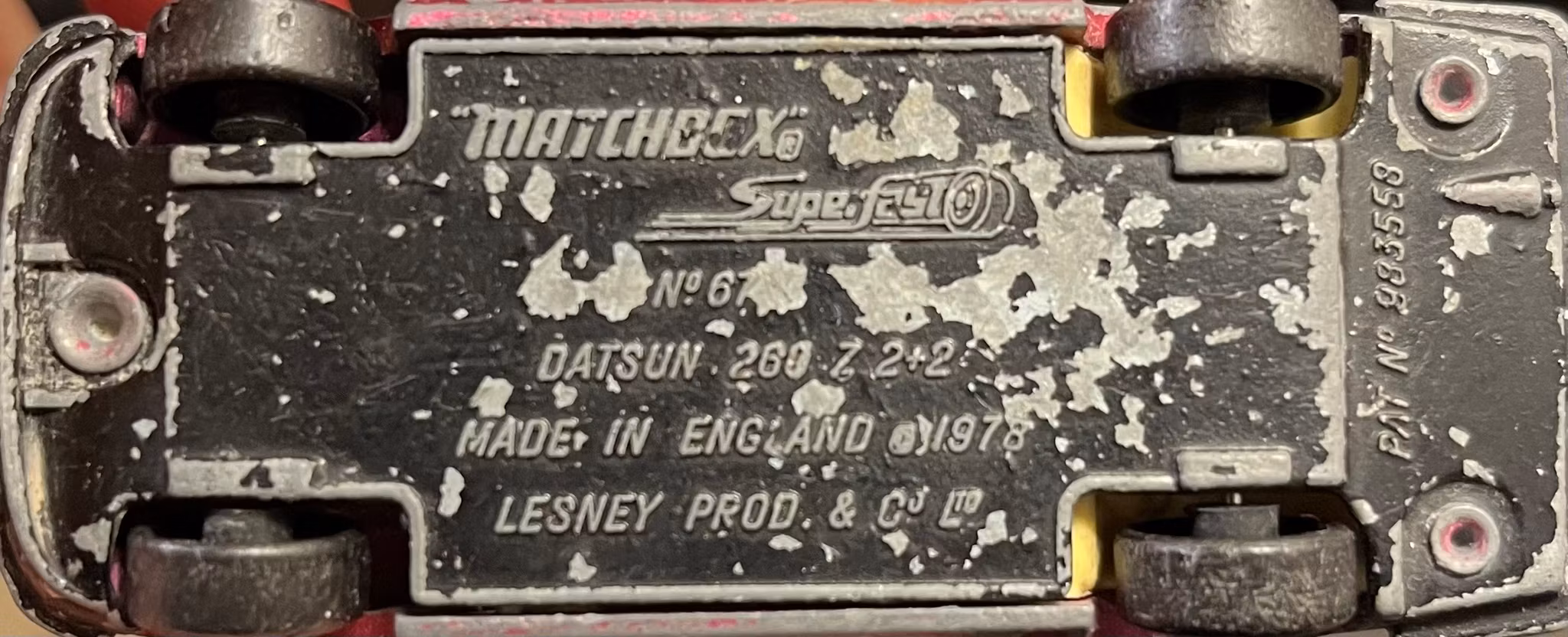 Matchbox Datsun 260 no 67 1978