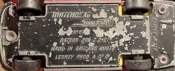 Matchbox Datsun 260 no 67 1978
