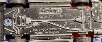 Matchbox Mazda RX7 1982