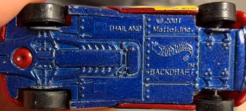 Hot Wheels 2001 Backdraft