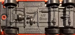 Matchbox 1982 Carmichael Commando - Fire