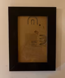 Fotoramme sort kant - 10x15