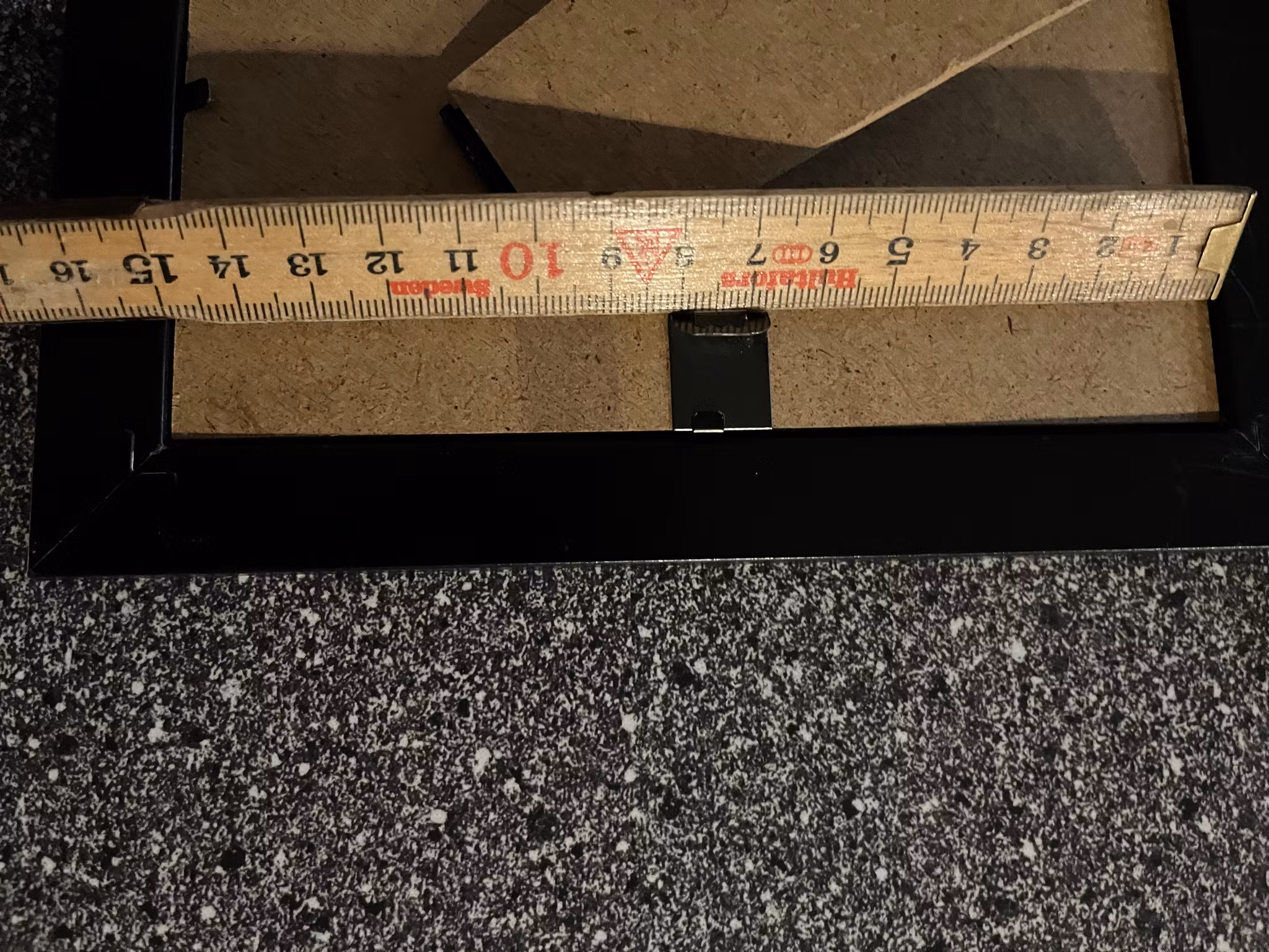 Fotoramme sort kant - 10x15