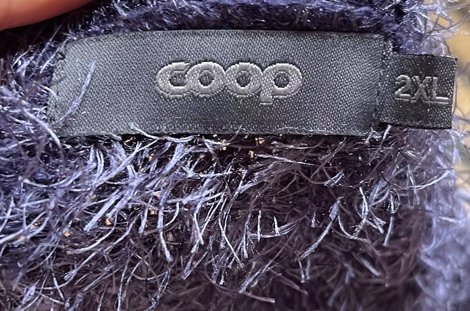 Trøje i Strik - COOP - str. XXL