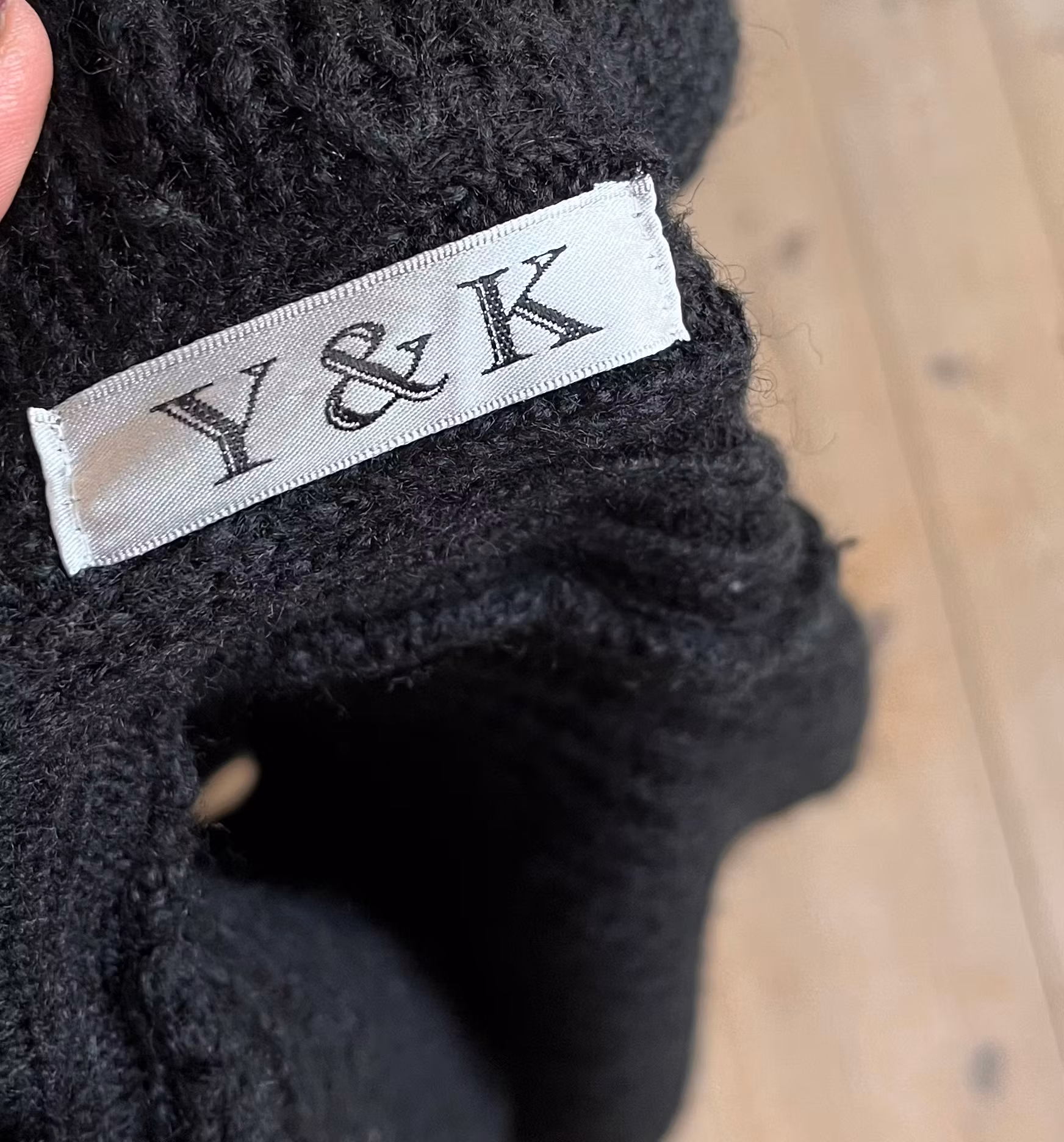 Cardigan i Strik - Y&K - One Size