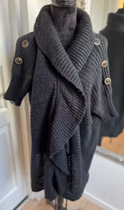 Cardigan i Strik - Y&K - One Size