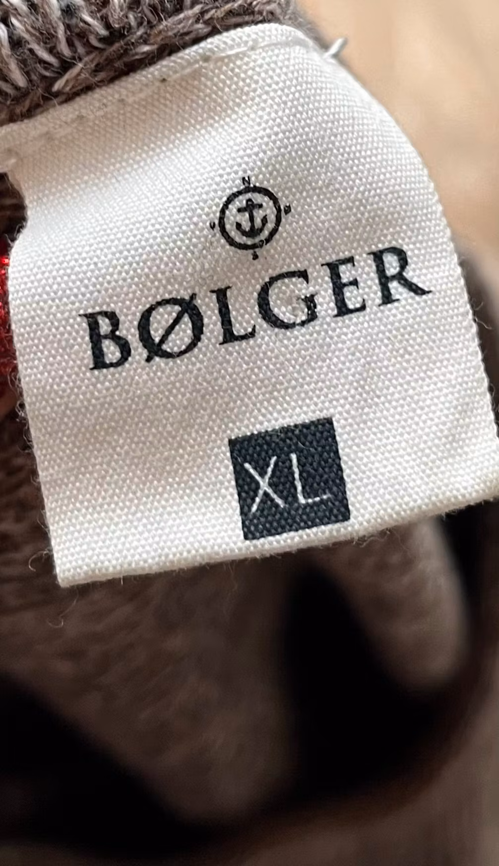 Trøje i Strik - Bølger - str. XL