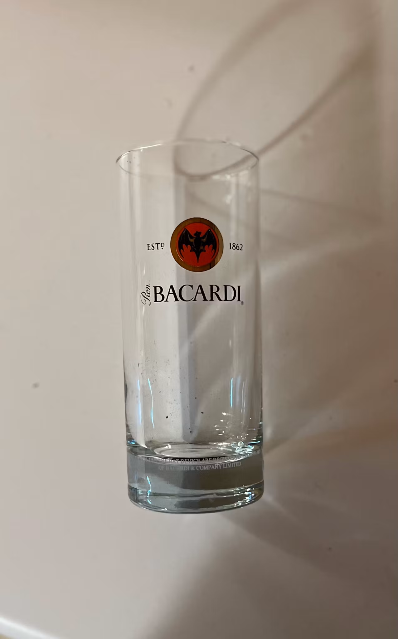 Bacardi glas