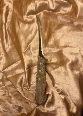 Kniv med træskaft - 30 cm