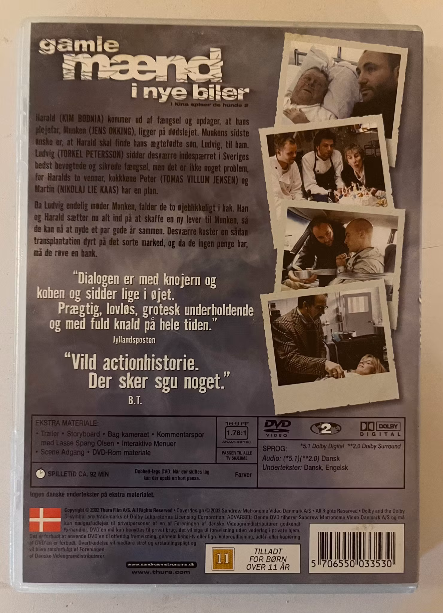 DVD - Gamle mænd i nye biler