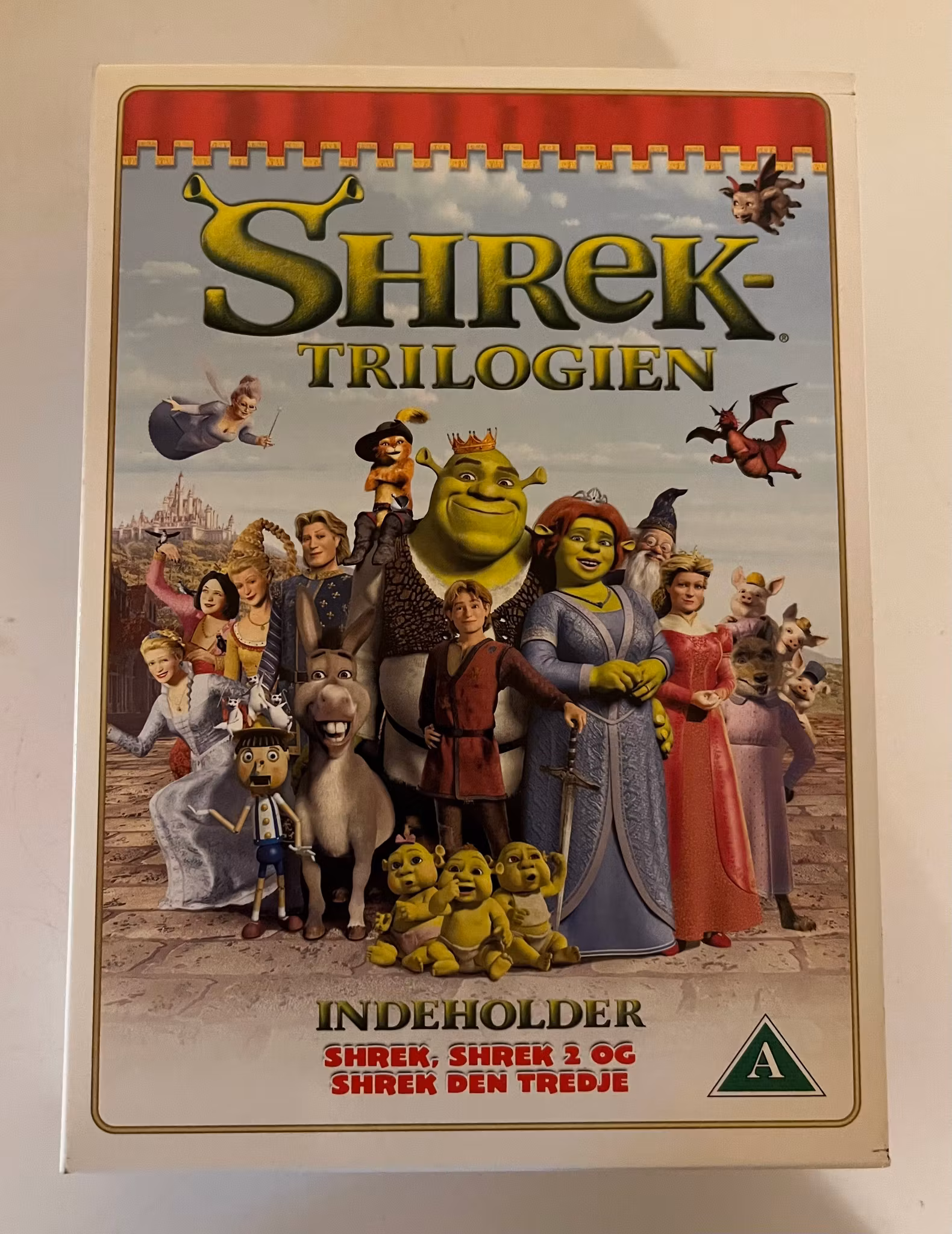 DVD Box - Shrek Trilogien