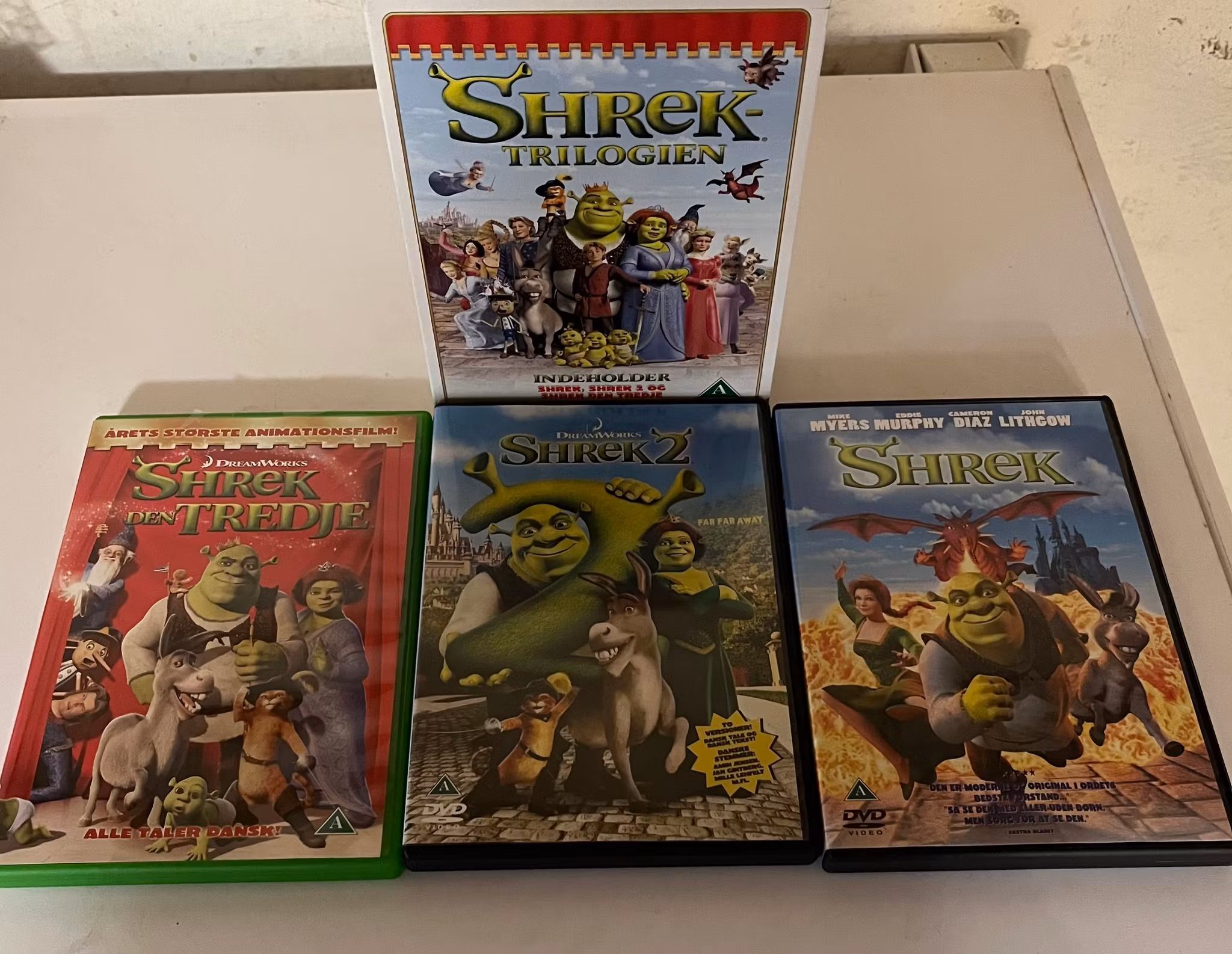 DVD Box - Shrek Trilogien