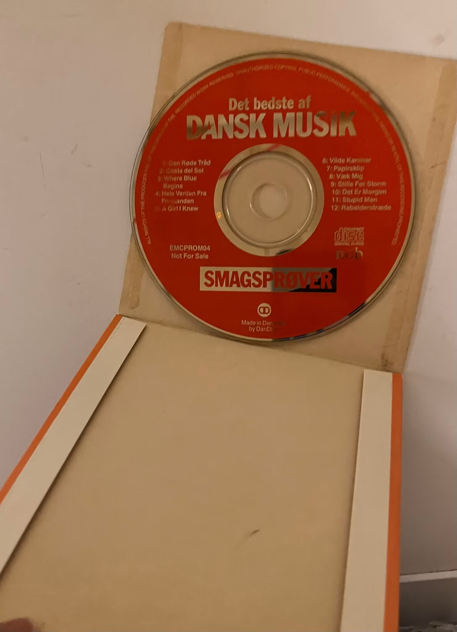Cd - Det bedste af DANSK MUSIK