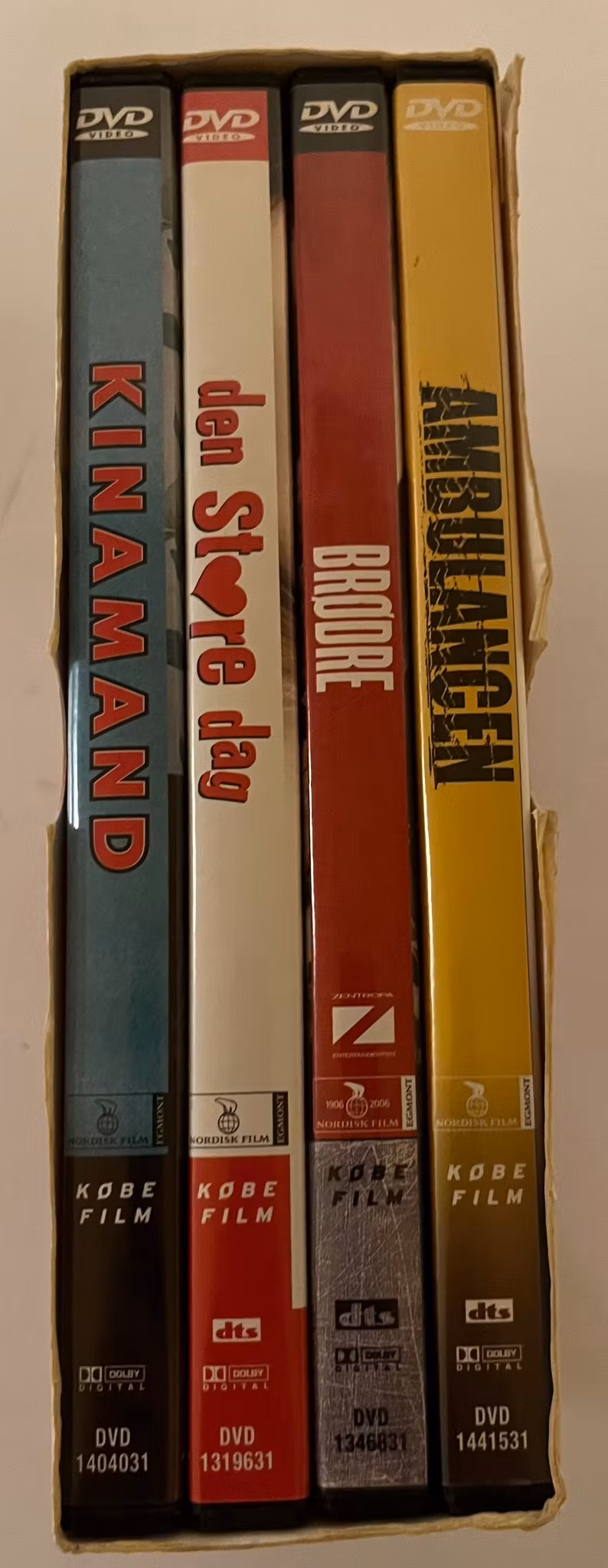 DVD - Box - 100 års filmperler