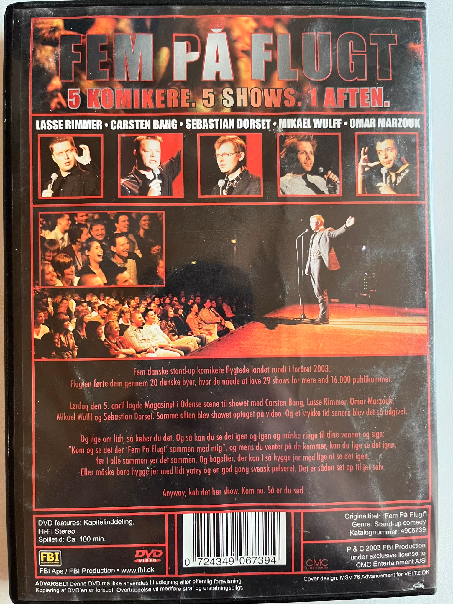 DVD - Fem på flugt