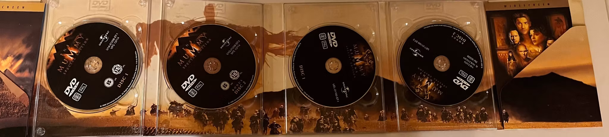 DVD Box - The Mummy Deluxe Edition