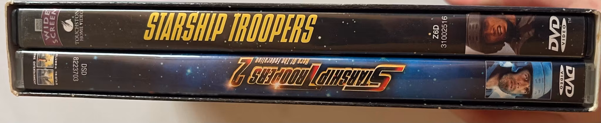 DVD box - Starship Troopers 1+2