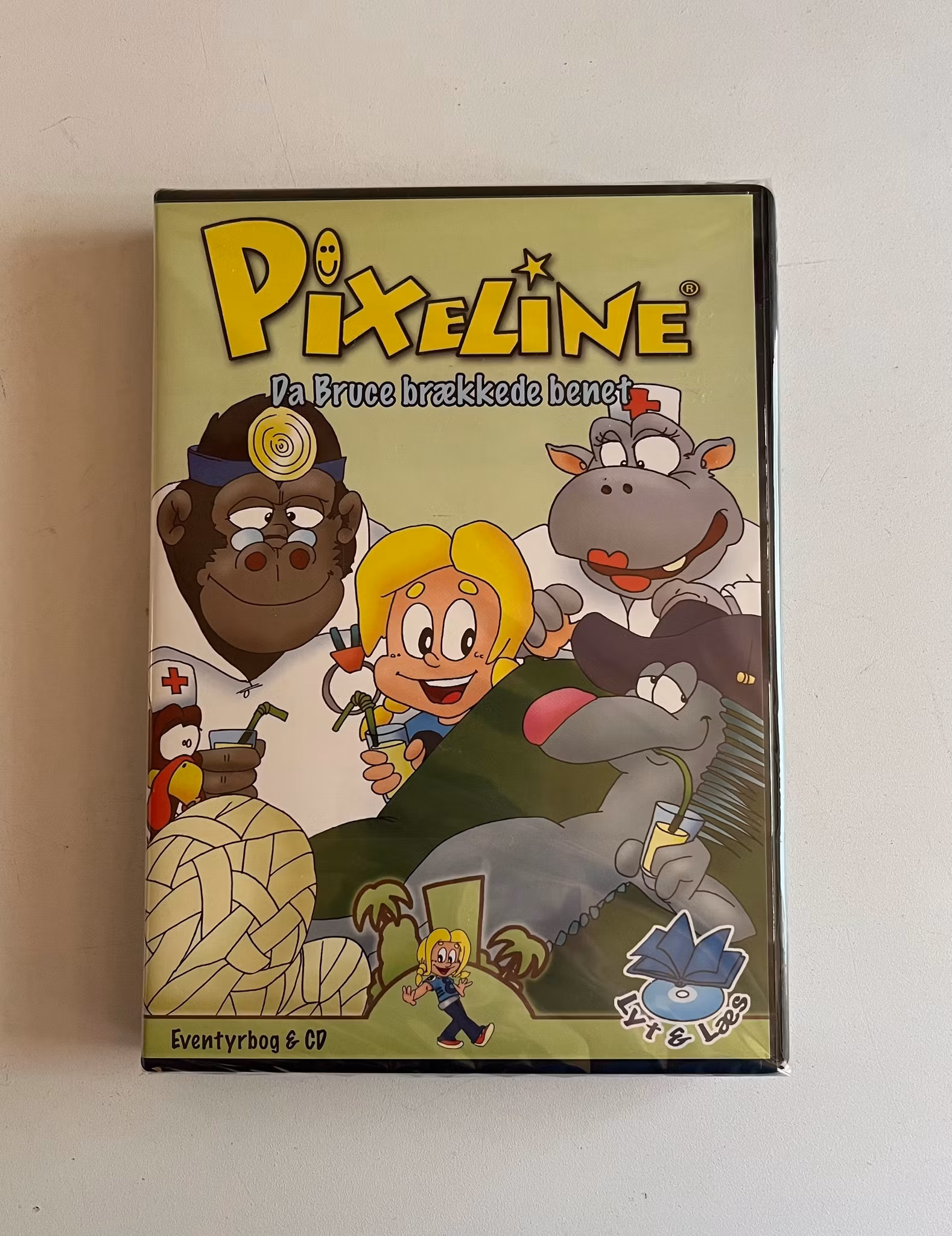 Pixiline - da Bruce brækkede benet