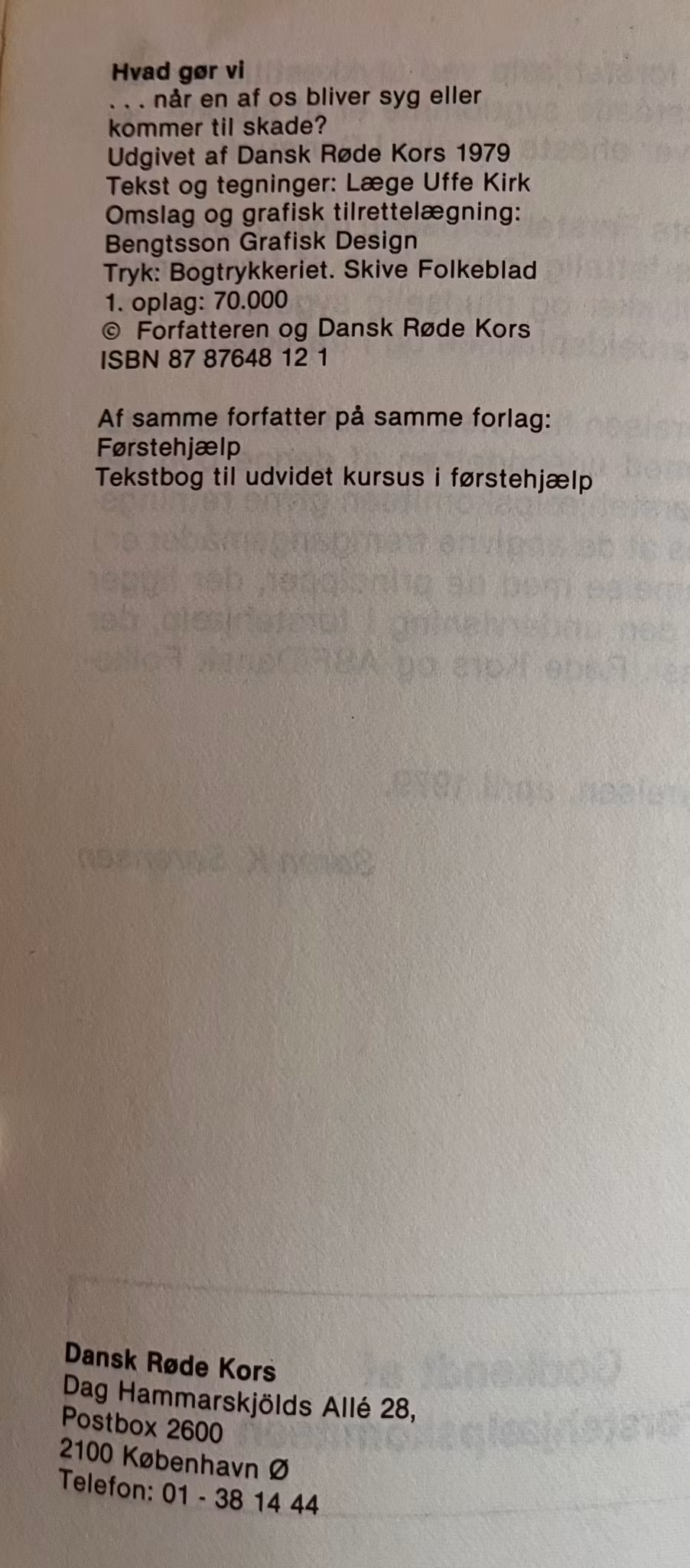 Bog - Hvad gør vi