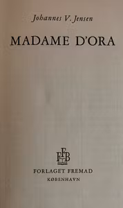 Bog - Madame D’ora