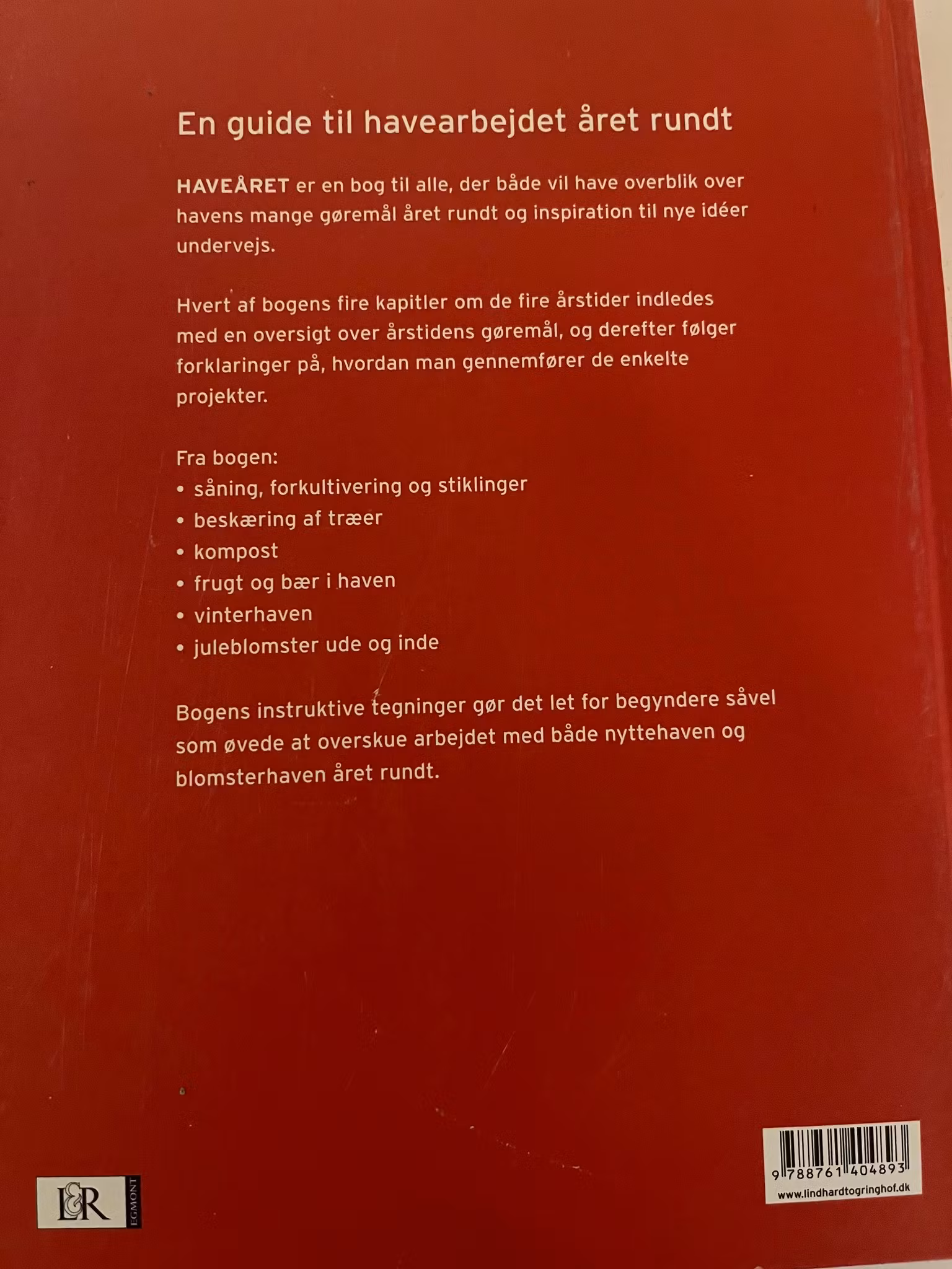Bog - Haveåret