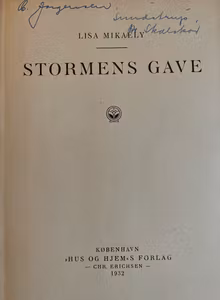 Bog - Stormens gave