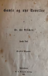 Bog - Gamle og nye noveller -1 del