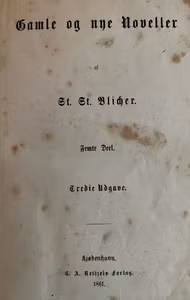 Bog - Gamle og Nye noveller
